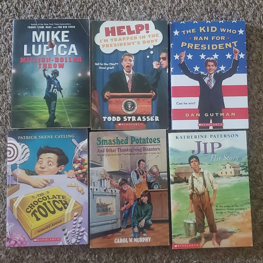 Collection of Children's Chapter Books Lot Of 6